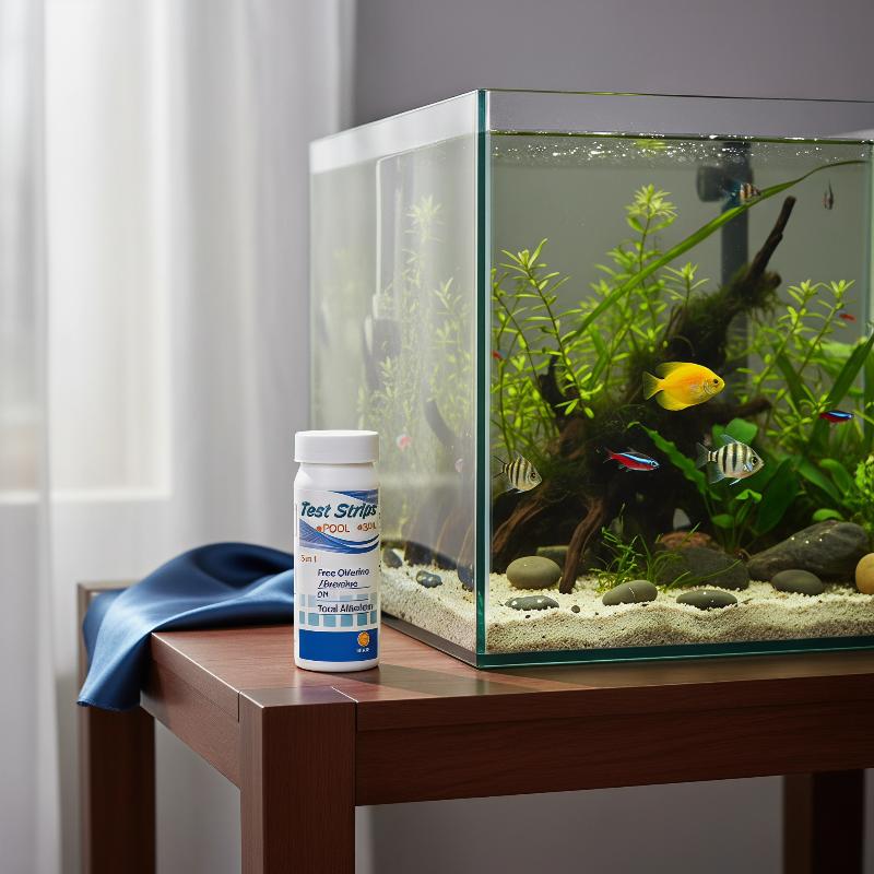 Planted Aquarium Test Kit - 수족관 물 테스트 스트립 50개 휴대용
