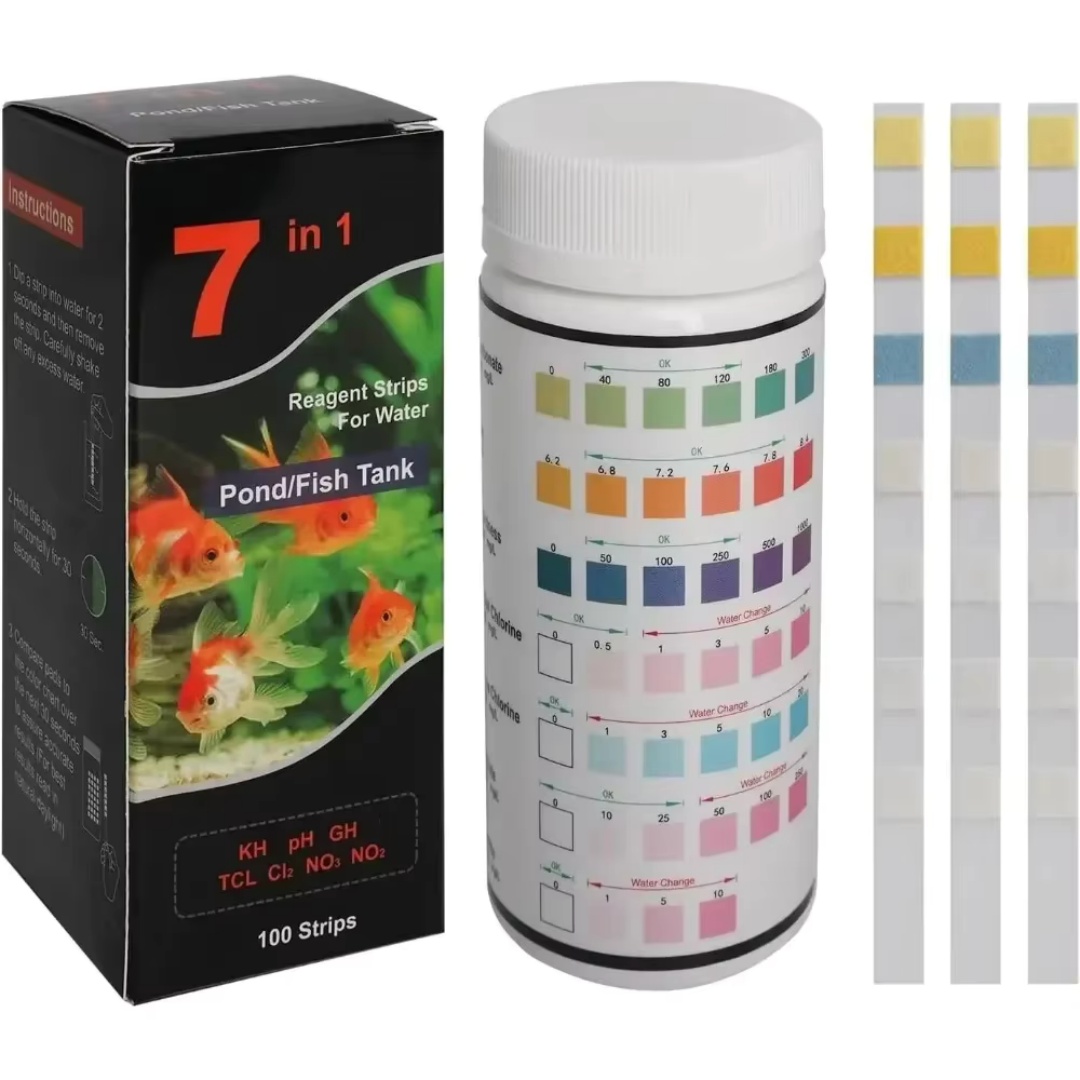 Planted Aquarium Test Kit - 7가지 기능을 갖춘 수족관용 담수 pH
