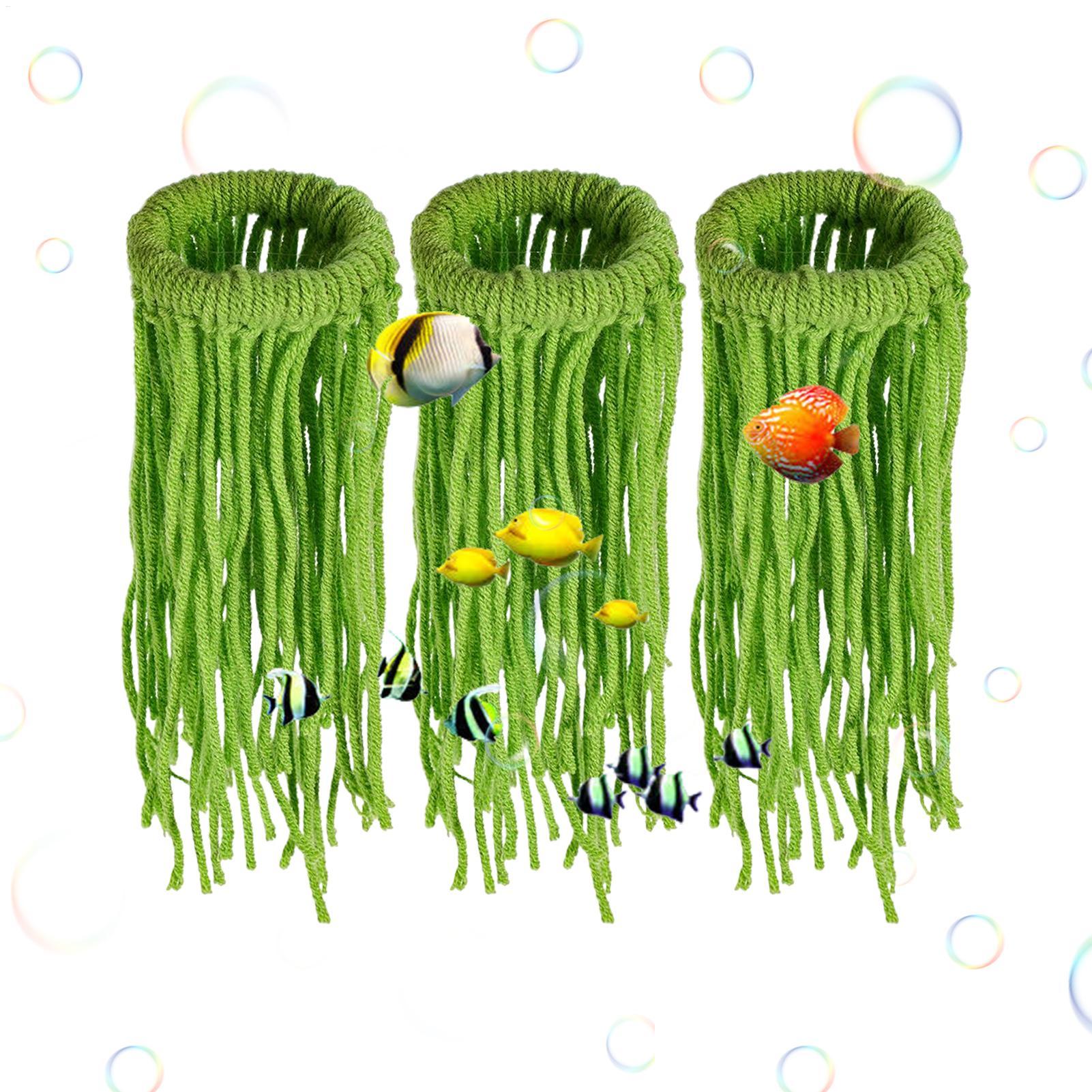 Aquarium Plant Ornament - 수생 식물 알 낳기용 모프, 떠다니는