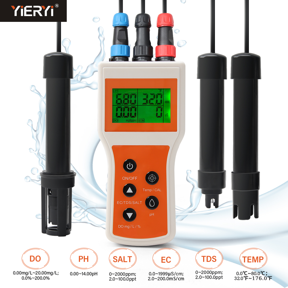 Planted Aquarium Test Kit - 스마트 용존 산소 계량기, PH, DO,