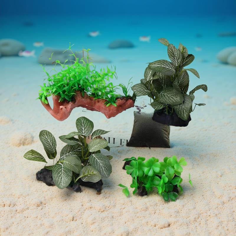 수족관 장식용 인공 유목 식물 플라스틱 식물 가지 어항 - Planted Aquarium With Driftwood 리뷰 및 가격