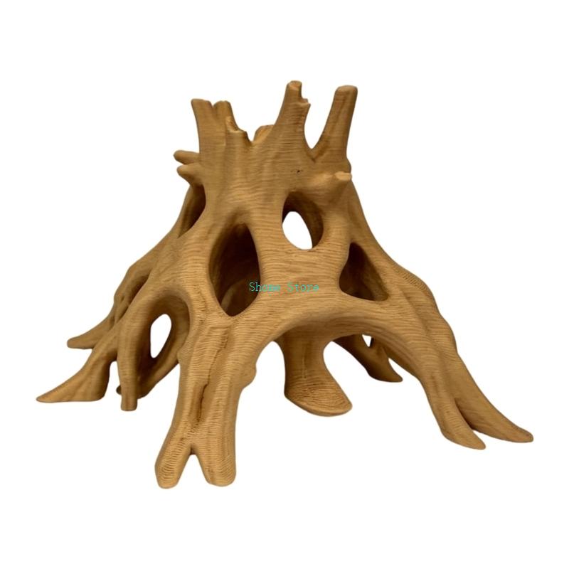 자연 뿌리 동굴 물고기 은신처 유목 나무 수족관 물고기 - Planted Aquarium With Driftwood 리뷰 및 가격