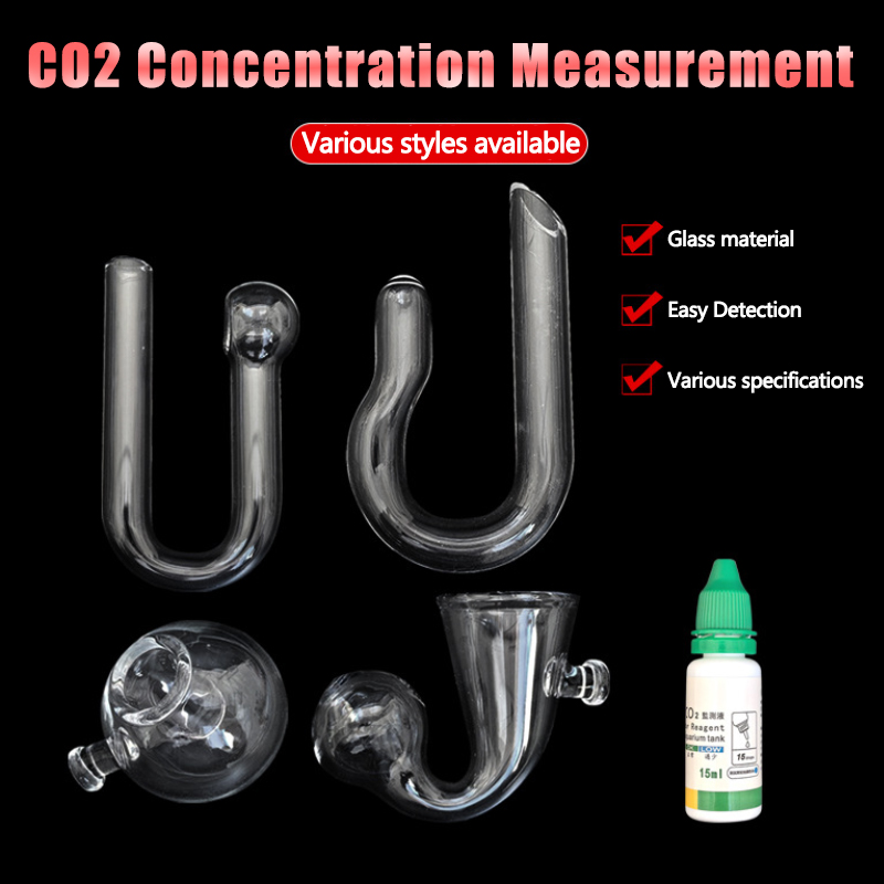 디퓨즈 글래스 CO2 드롭 체커 수족관 걸이식 CO2  - Planted Aquarium Test Kit 리뷰 및 가격