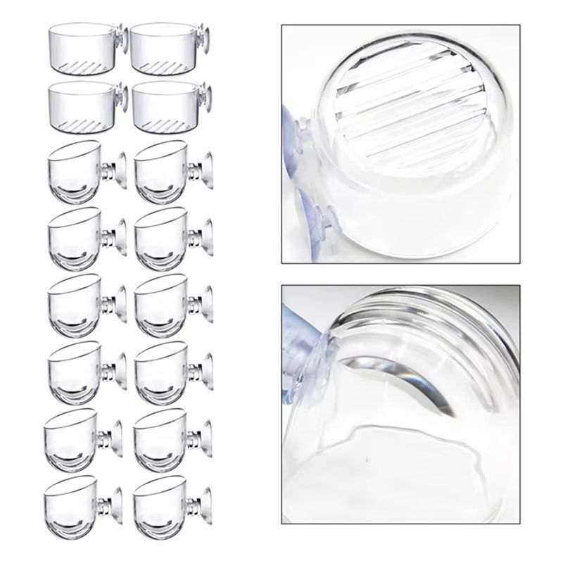 16PCS 수생 식물 컵 키트 투명 아크릴 수생 식물  - Planted Aquarium Kit 리뷰 및 가격