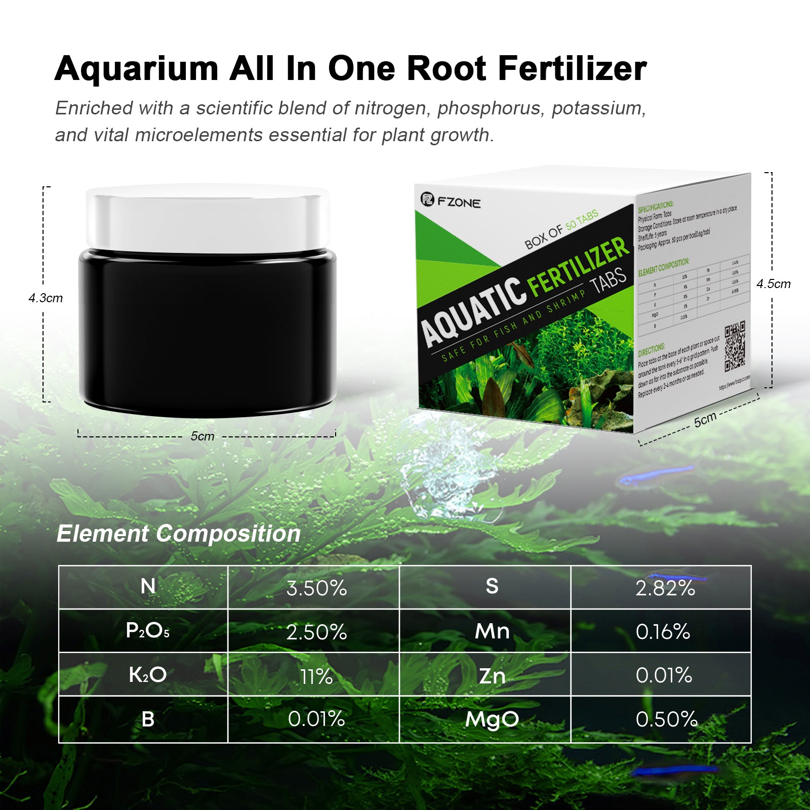 FZONE 루트 탭스 담수 수족관 식물 비료 액세서리  - Aquarium Plant Root Fertilizer 리뷰 및 가격