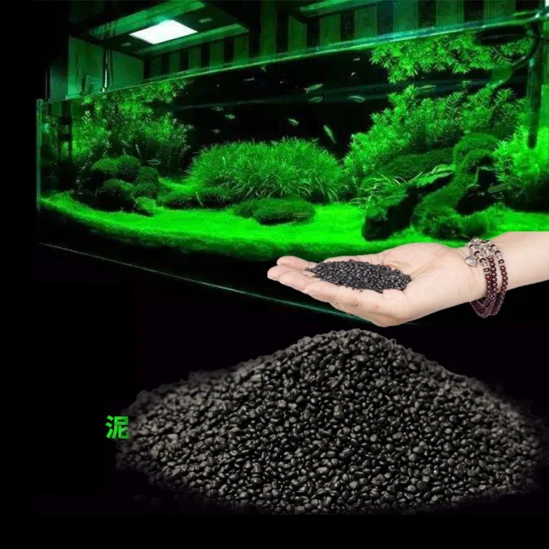 500g 수족관 식물용 흙 배지 비료 천연 점토 자갈  - Aquarium Planted Tank Substrate 리뷰 및 가격