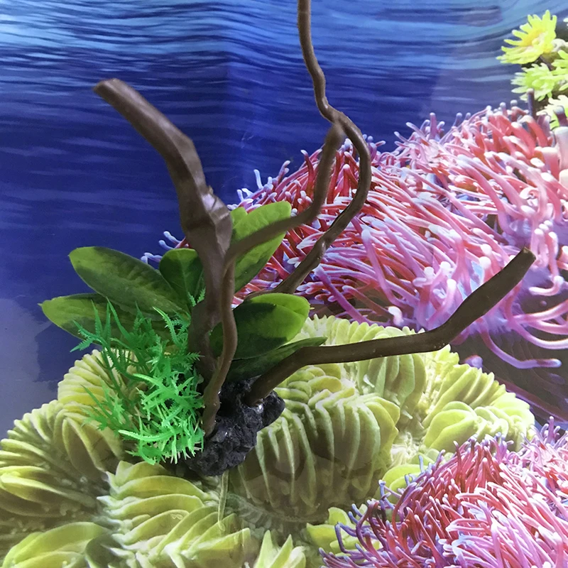 인공 물고기 수족관 장식, 무독성 장식, 인공 나무 물 - Aquarium Plant Ornament 리뷰 및 가격