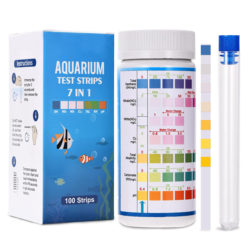 7-IN-1 수족관 테스트 스트립 PH NO3 감지 1 - Planted Aquarium Test Kit 리뷰 및 가격