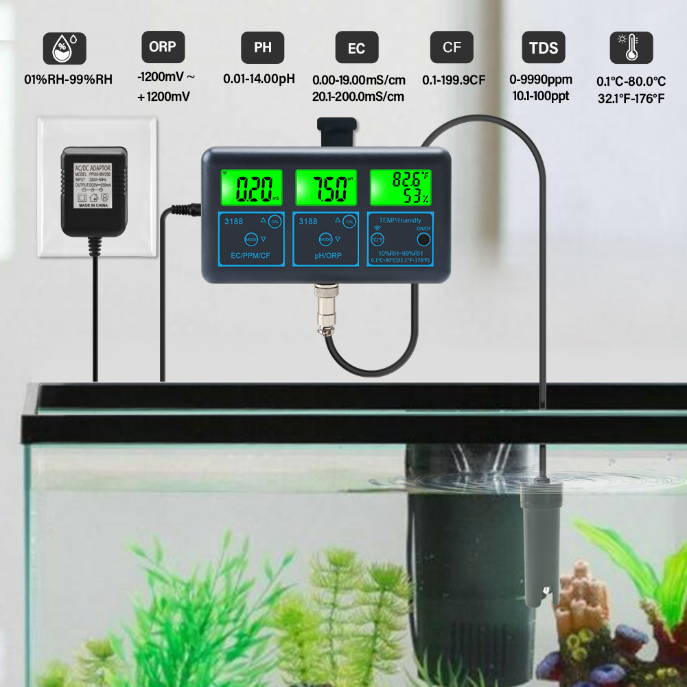 WiFi PH 측정기 온도 TDS(ppm) EC ORP - Planted Aquarium Test Kit 리뷰 및 가격
