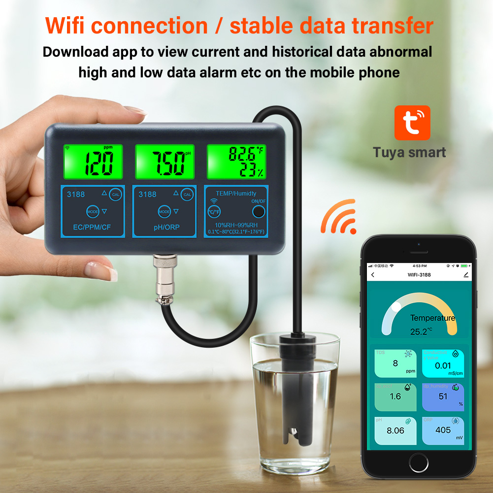 WiFi PH 측정기 온도 TDS(ppm) EC ORP - Planted Aquarium Test Kit 리뷰 및 가격