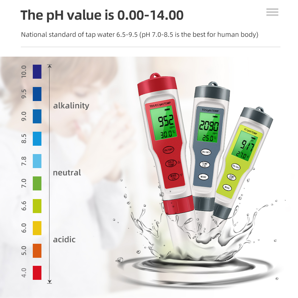 디지털 수질 측정기 TDS PH 측정기 PH/TDS/E - Planted Aquarium Test Kit 리뷰 및 가격