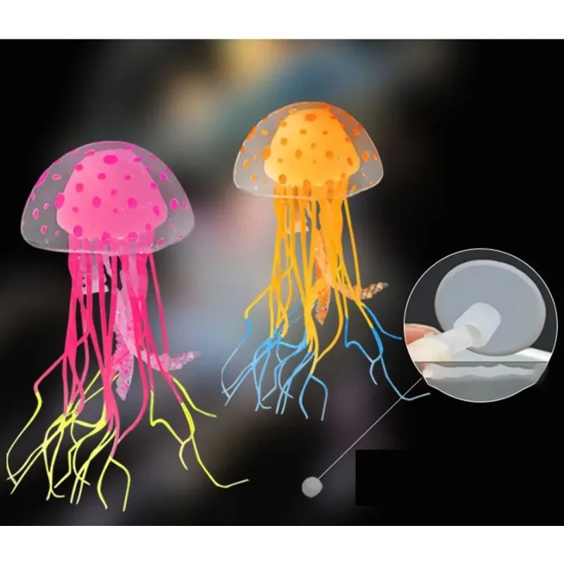 인공 수영 발광 해파리 아쿠아리움 장식 어항 수중 식물 - Aquarium Plant Ornament 리뷰 및 가격