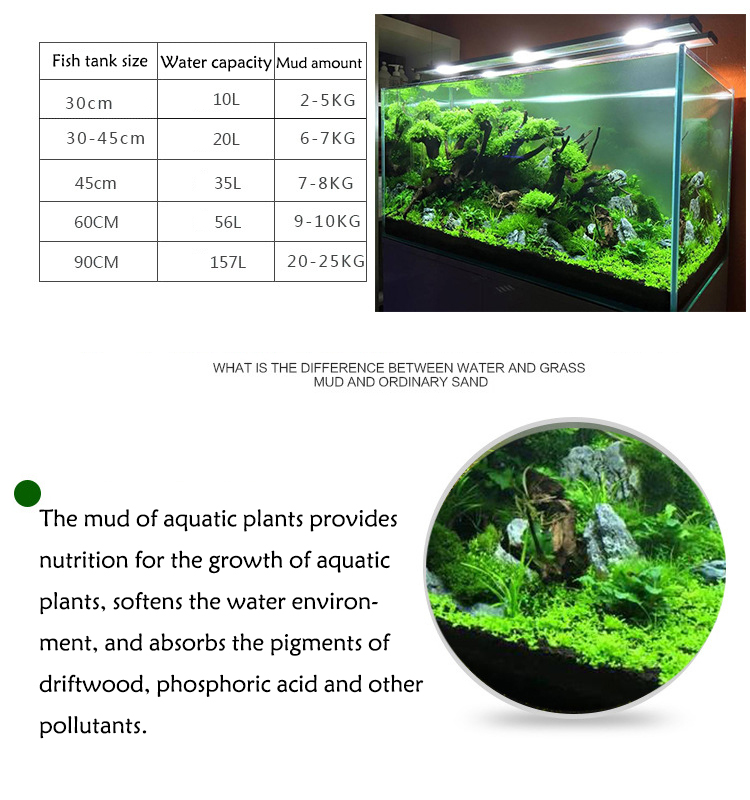 수족관 식물 씨앗 토양 어항 기판 모래 토양 비료 진흙 - Aquarium Planted Tank Substrate 리뷰 및 가격