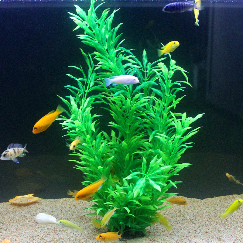 50CM 인조 어항 희귀 식물 수족관 가짜 대나무 잎  - Aquarium Plant Ornament 리뷰 및 가격