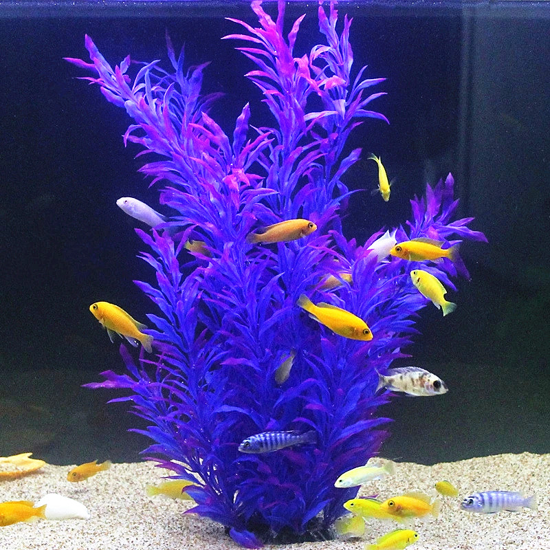 50CM 인조 어항 희귀 식물 수족관 가짜 대나무 잎  - Aquarium Plant Ornament 리뷰 및 가격