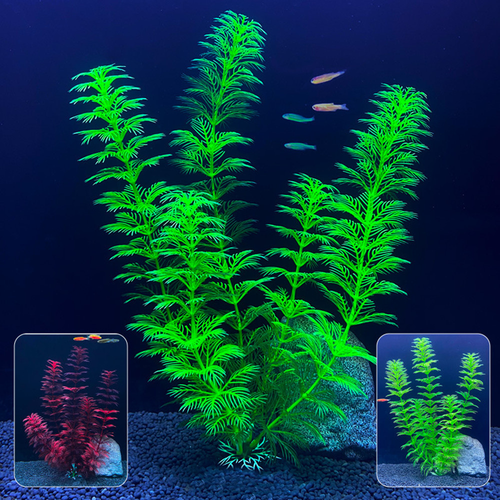 14cm - 30cm 가짜 수족관 식물 플라스틱 잔디  - Aquarium Plant Ornament 리뷰 및 가격