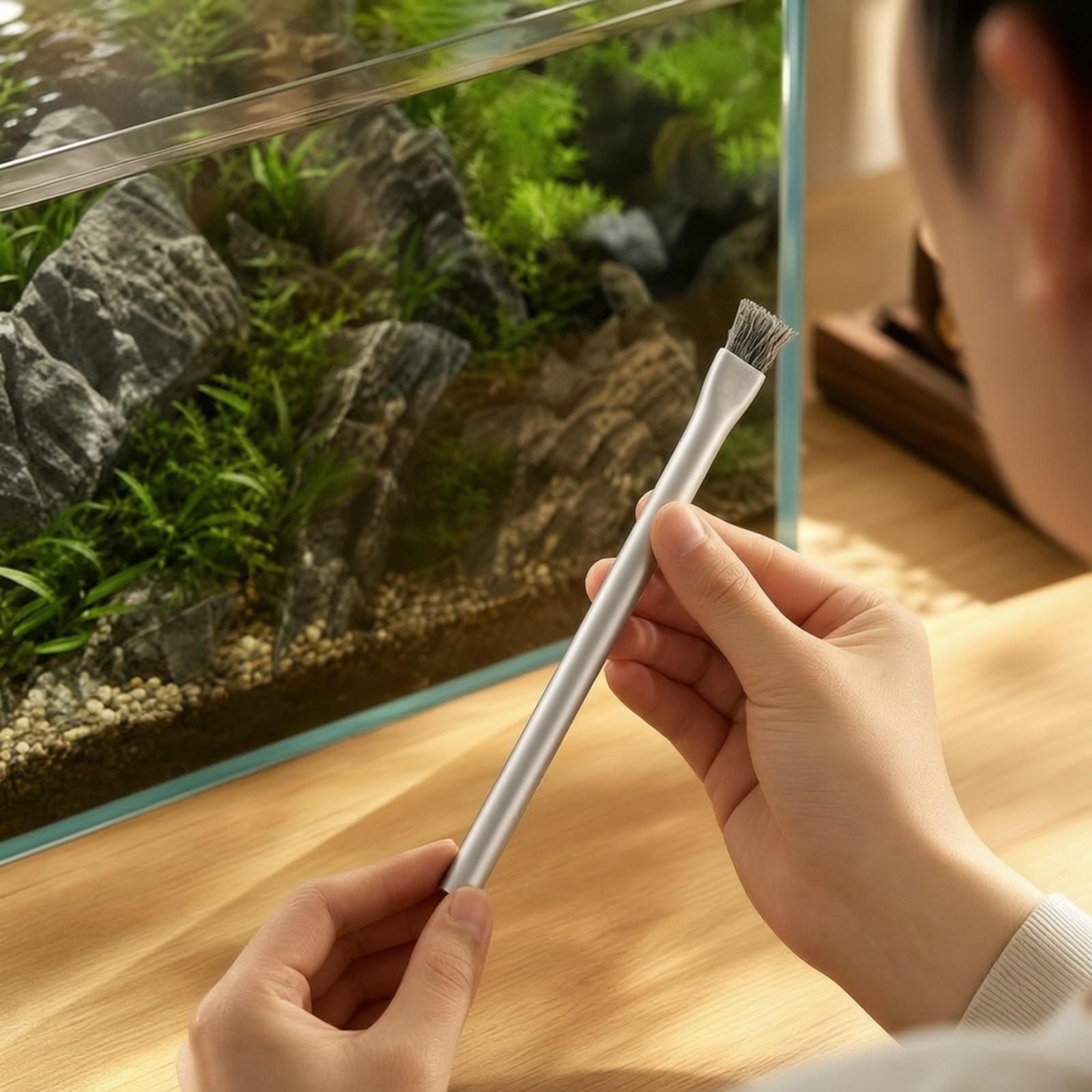 어항용 스테인리스 스틸 와이어 브러시, 수초 어항용 부 - Planted Aquarium With Driftwood 리뷰 및 가격