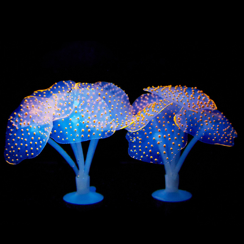 실리콘 산호 수족관 장식품, 시뮬레이션 해양 산호 식물 - Aquarium Plant Ornament 리뷰 및 가격